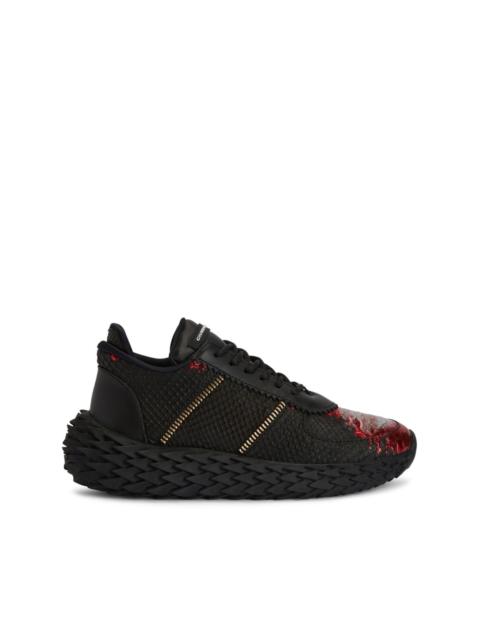 Giuseppe Zanotti Urchin leather sneakers
