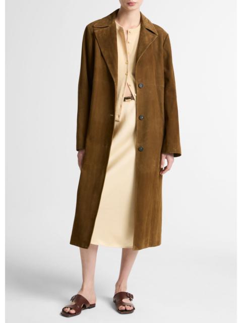 Vince Suede Long Coat