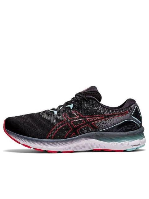 ASICS Gel Nimbus 23 2E Wide 'Black Electric Red' 1011B006-007
