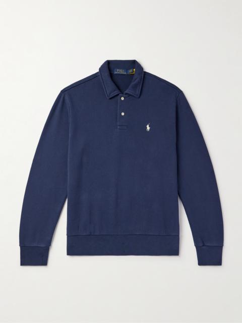 Polo Ralph Lauren Logo-Embroidered Cotton-Jersey Sweatshirt