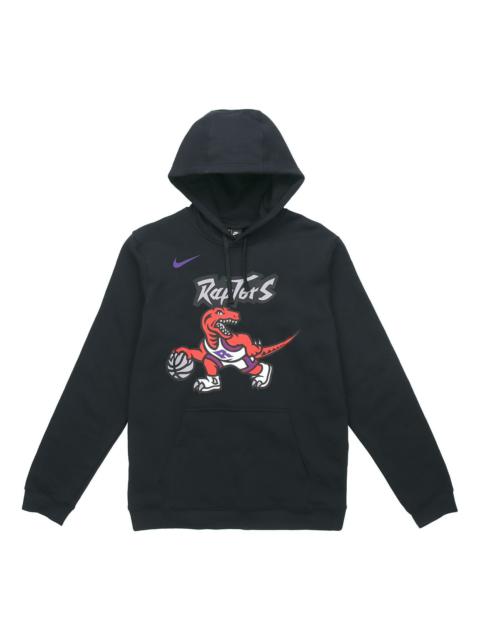 Nike Men's Nike NBA Toronto Raptors Fleece Lined Stay Warm Black Pullover CI4538-010