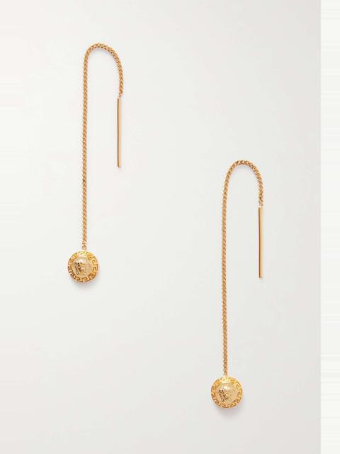VERSACE Medusa gold-tone earrings