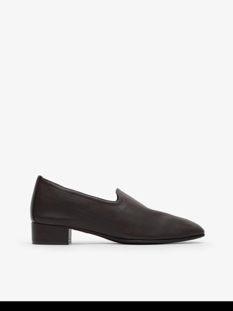 herbert levine Soft Touch 30 soft leather dark brown loafers