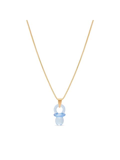 CRYSTAL HAZE Pacifier pendant necklace