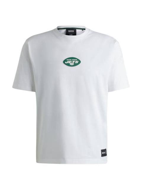 BOSS BOSS X NFL STRETCH-COTTON T-SHIRT WITH SPECIAL BRANDING