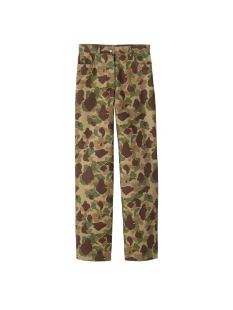 Longchamp Fall-Winter 2023 Collection Trousers Khaki - OTHER