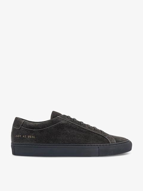 Achilles low-top suede trainers