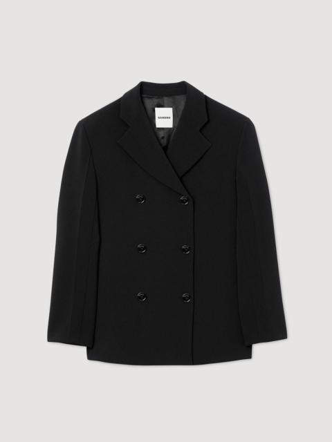 Sandro CROSSED TAILORED JACKET
