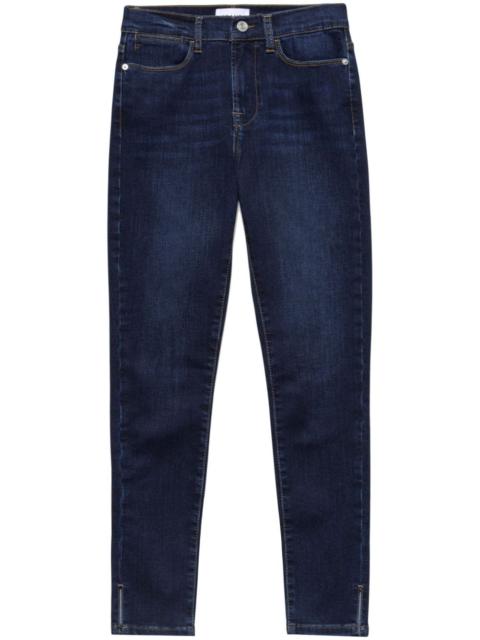 FRAME high-rise skinny jeans