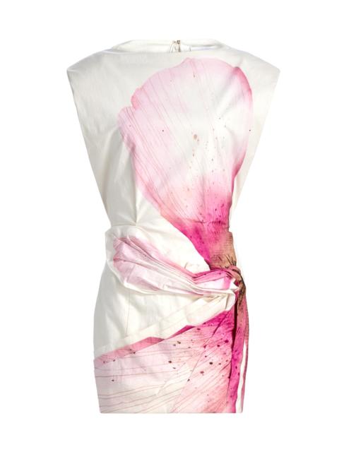 SIGNIFICANT OTHER Women's Quentin Floral Crinkle Cotton Minidress - Petal Garden
