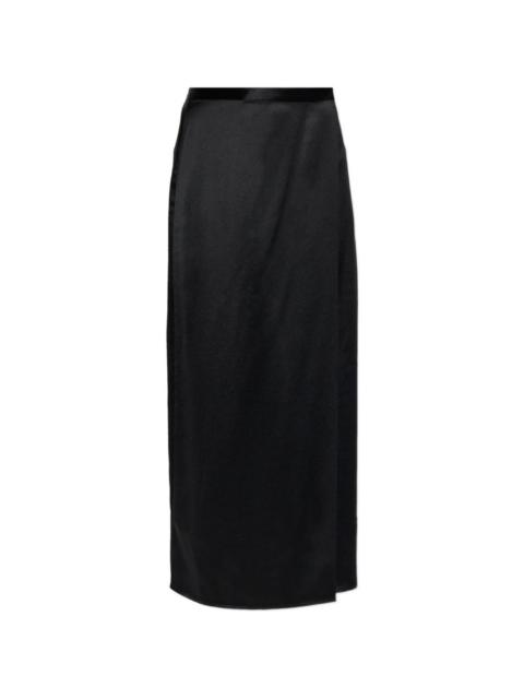 BY MALENE BIRGER Pacia satin-effect midi skirt