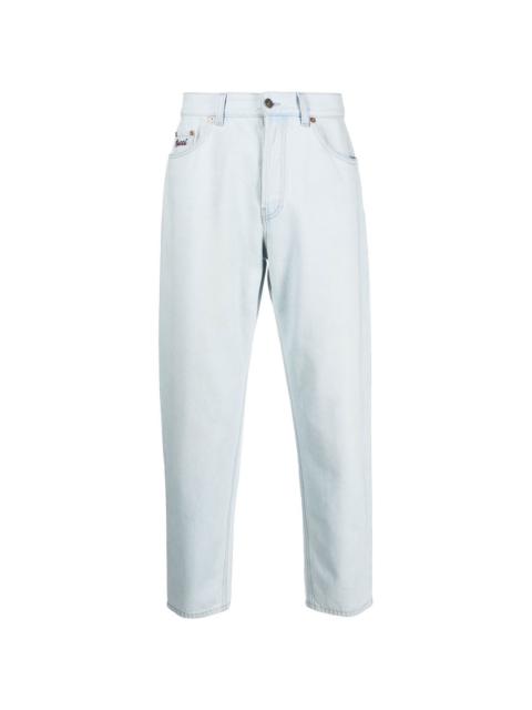 GUCCI high-waisted cropped jeans