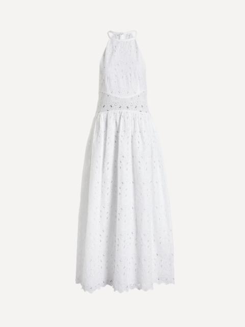 FRAME Paisley Eyelet Dress