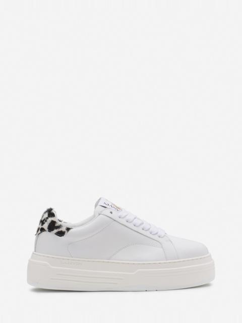 DDB0 LEATHER PLATFORM SNEAKERS