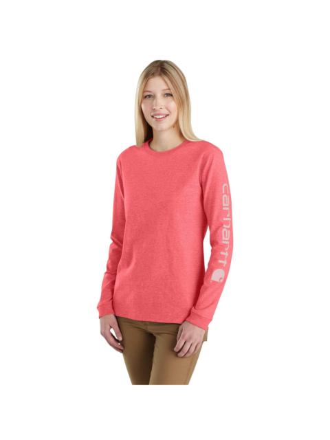 Carhartt Women's Dearborn Loose LS Logo T-Shirt