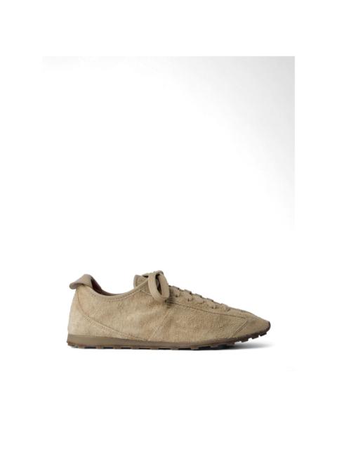 JACQUEMUS low-top suede sneakers