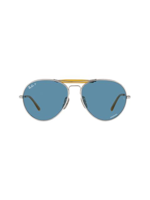 aviator-style sunglasses