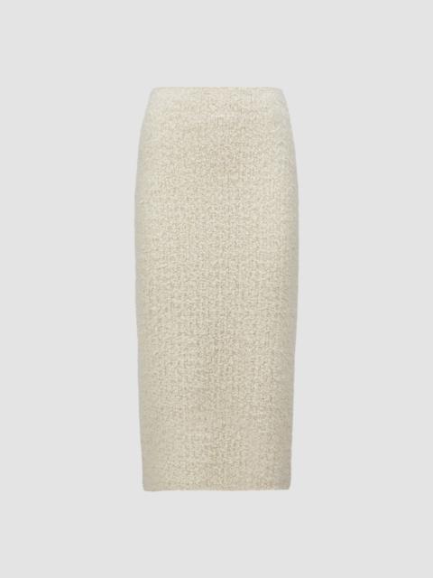 Moncler Bouclé Midi Skirt
