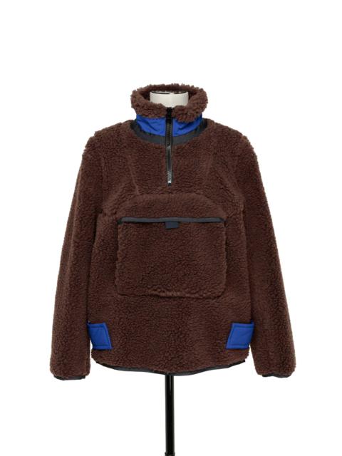 sacai Faux Shearling Pullover