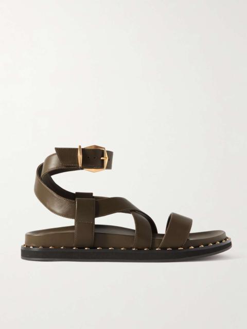 Blaise stud-embellished leather sandals