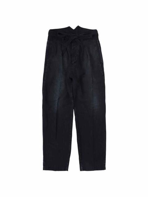 visvim HAKAMA PANTS DMGD DK.INDIGO