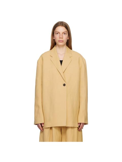 Studio Nicholson Yellow Soacha Blazer