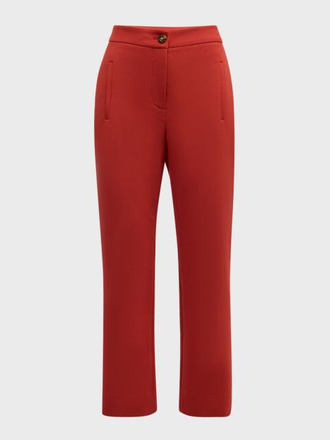 VERONICA BEARD Arte Straight Cropped Pants