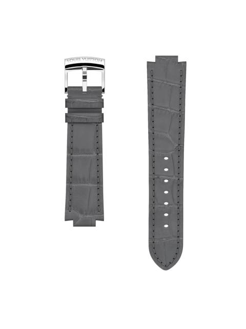 Louis Vuitton STRAP TAMBOUR ALLIGATOR GREY L/L