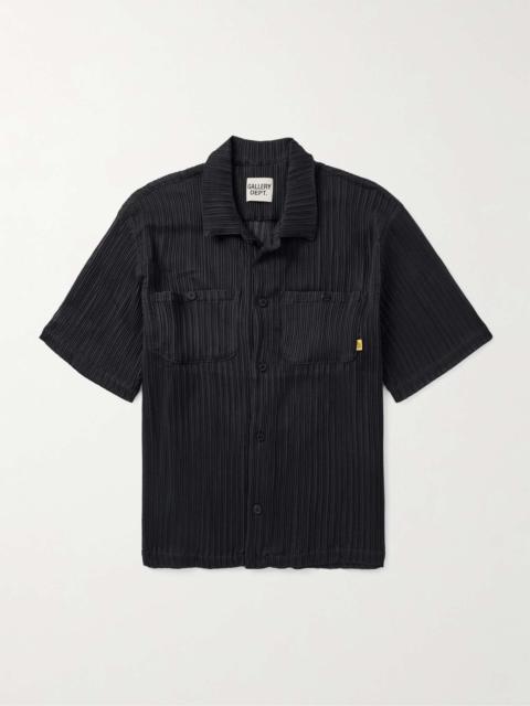 Playground Camp-Collar Cotton-Crepon Shirt