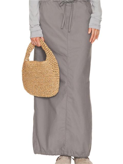 HELSA Workwear Drawcord Maxi Skirt