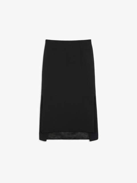 Sportmax ADELFI1234 Calf-length skirt with side panels
