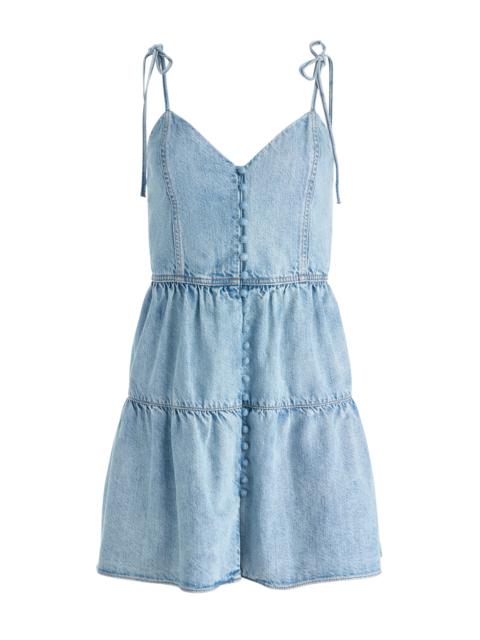 Alice + Olivia SHANTI DENIM MINI DRESS