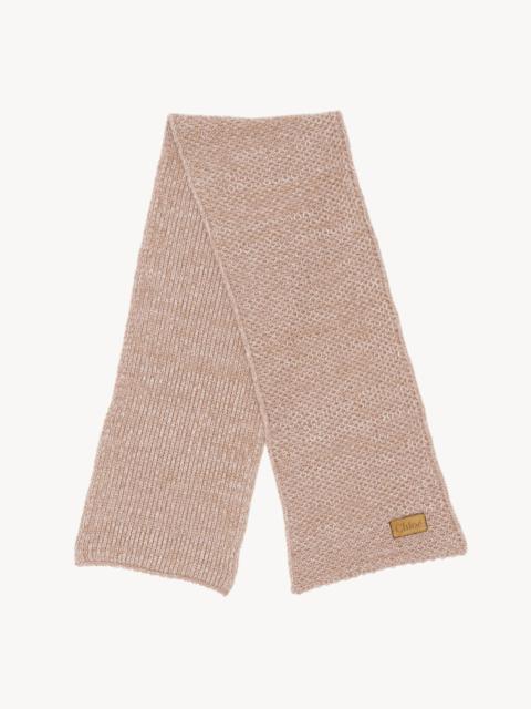 Chloé CHUNKY KNITTED SCARF