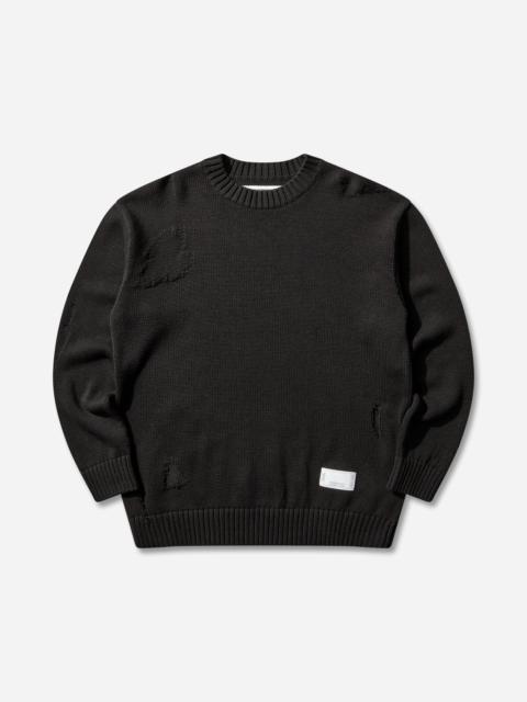 NEIGHBORHOOD Men's Savage Crewneck Sweater Black