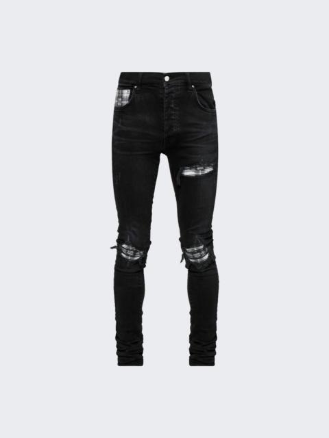 AMIRI Quad Plaid Mx1 Jean Vintage Black