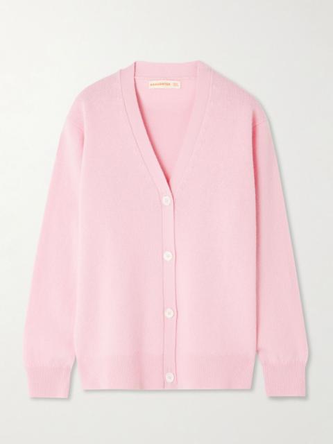 &DAUGHTER Ava wool cardigan Pastel pink
