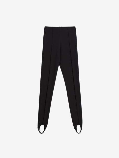 The Frankie Shop Caserta Stirrup Leggings - Black