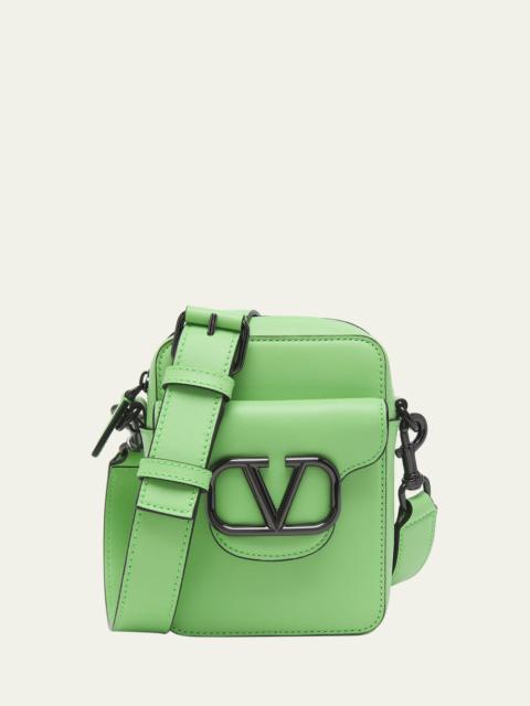 Valentino Men's Loco Mini Calfskin Crossbody Bag