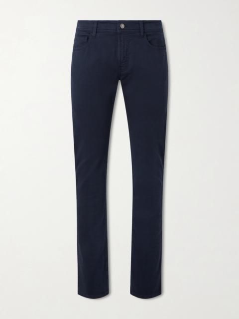 Canali Slim-Fit Straight-Leg Jeans