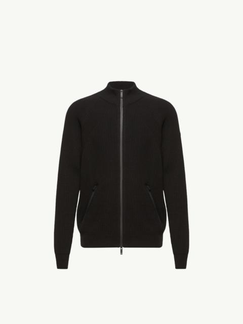 Moncler Cashmere Blend Zip-Up Cardigan