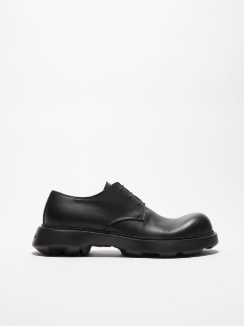 Acne Studios Leather lace-up shoes - Black