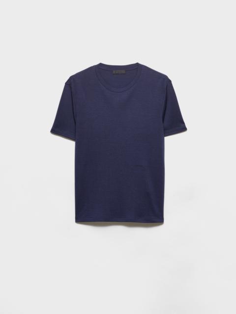Prada Cashmere and silk T-shirt