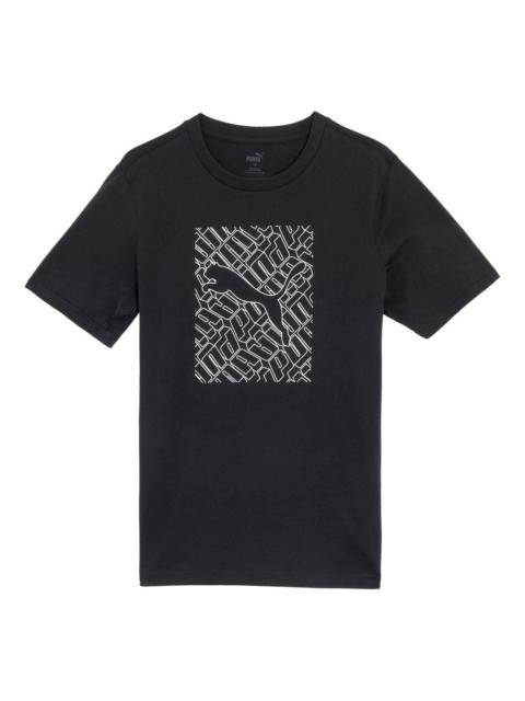 PUMA PUMA Graphics Cat T-shirt 'Black' 683446-01