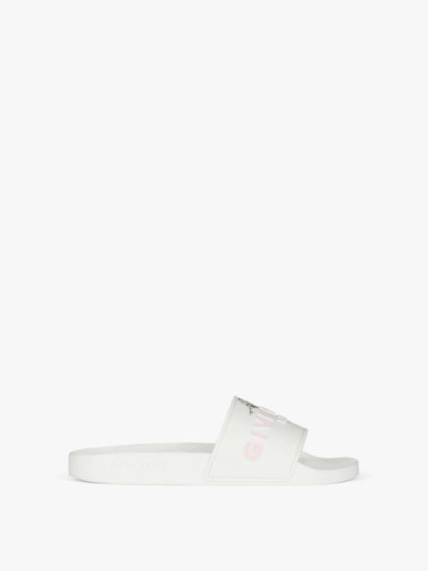 Givenchy SLIDE 101 DALMATIANS SANDALS WITH PLATFORM IN RUBBER