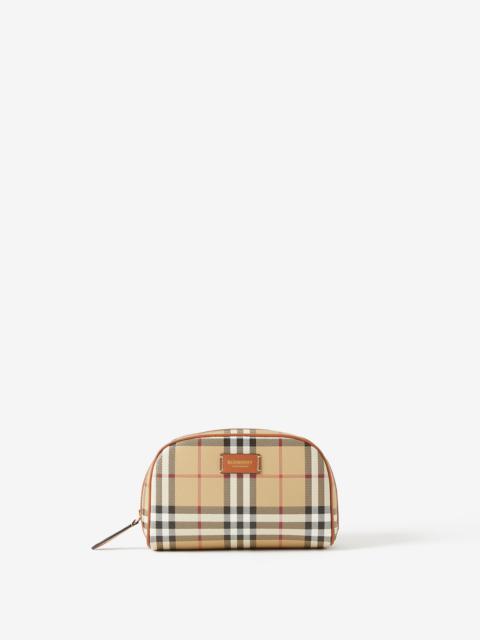 Burberry Small Check Travel Pouch