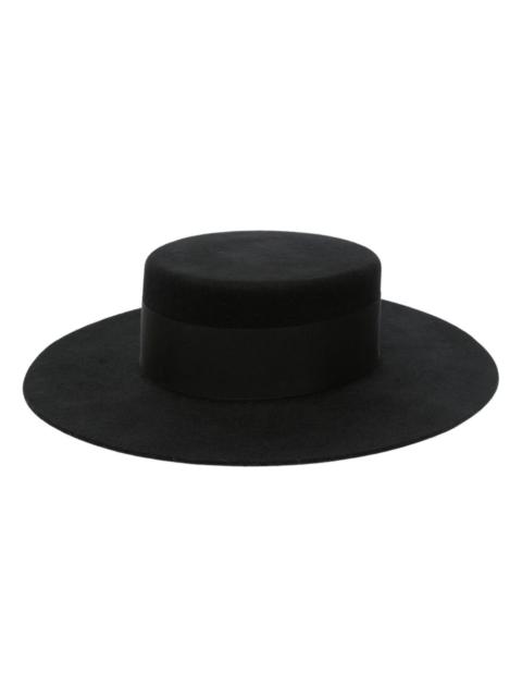 Roger Vivier Tres vivier strass buckle hat