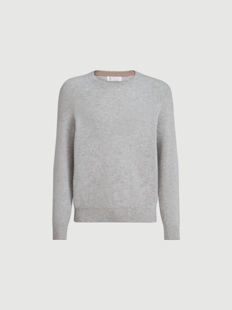 Brunello Cucinelli Cashmere English rib sweater