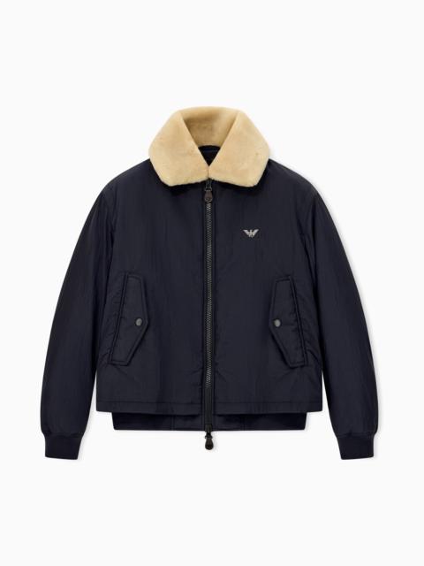EMPORIO ARMANI 2-IN-1 NYLON BLOUSON HONG KONG CAPSULE