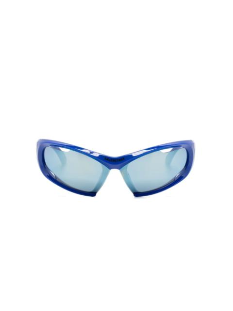BALENCIAGA Dynamo oversize-frame sunglasses