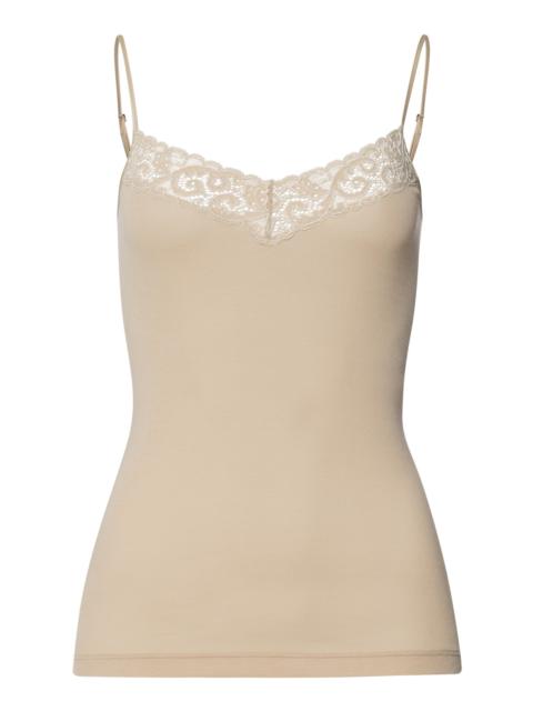HANRO Moments V-Neck Cotton Camisole